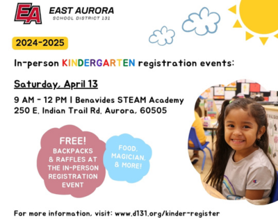 Kindergarten Registration Event at Benavides STEAM Academy