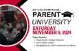 Join us for our 5th Annual Parent University