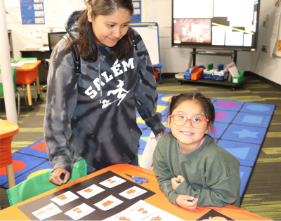 Families Fall Into Learning at Math and Literacy Night!